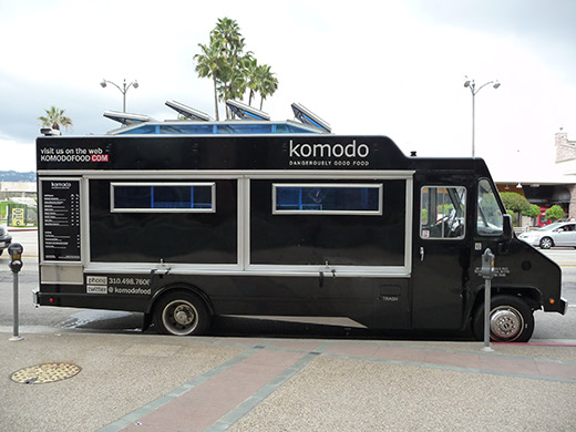 Komodo truck, doors down Photo by Oliver Seldman