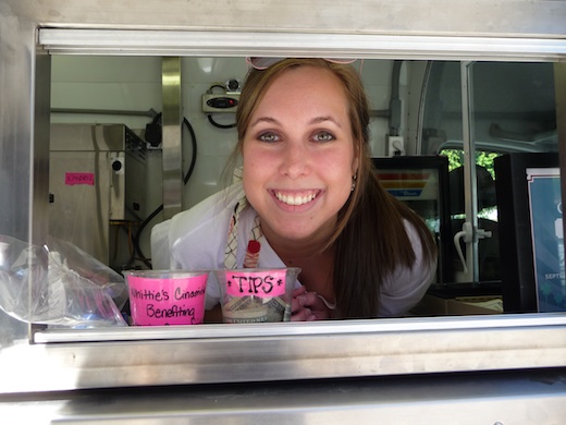 All smiles at Sweet E's All smiles at Sweet E's