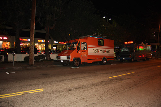 The No Tomatoes truck The No Tomatoes truck