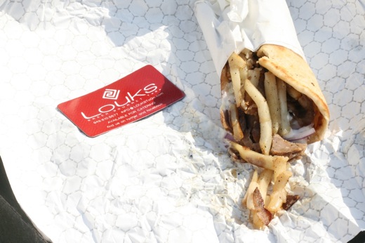 Louks beef gyro Louks beef gyro